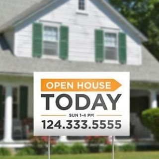 Picture of 12x18 Yard Signs One-Sided